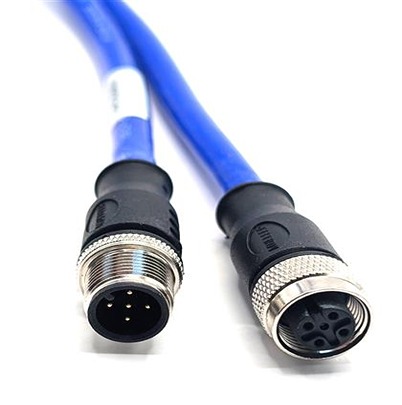 Mueller Electric C4AC Actuator/Sensor Cable, 5 Cores, Unscreened, 5 m Silicone Sheath