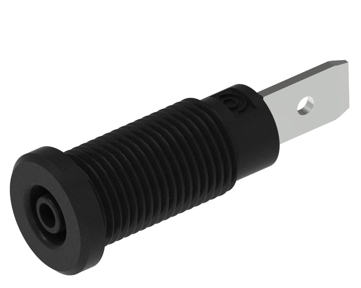 Electro PJP Black Female Banana Socket, Plug In Termination, 10A, 600V