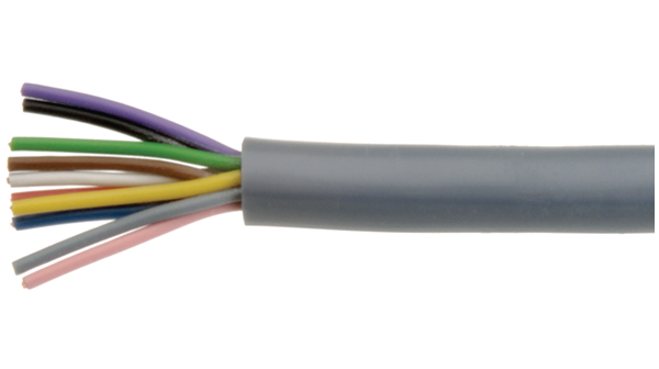 Kabeltronik LIYCY Series Multicore Industrial Cable, 4 Cores, 0.14 mm², 26 AWG, 100m, Shielded Shield, Multicore Cable