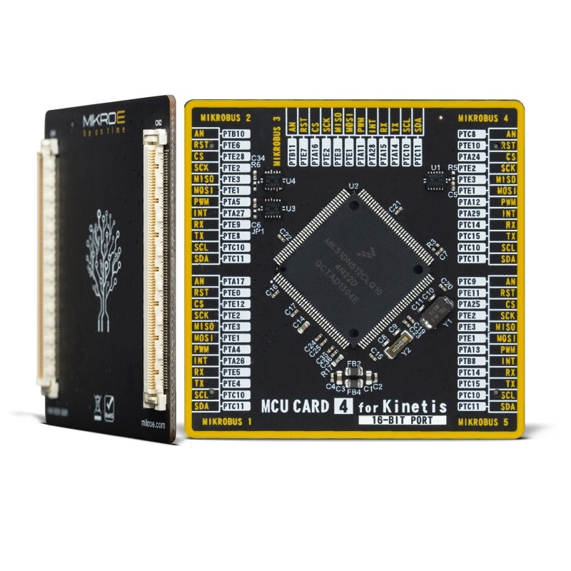 Brand-Rex MCU CARD 4 For Kinetis MK51DN512CLQ10 Microcontroller Development Board MIKROE-3873