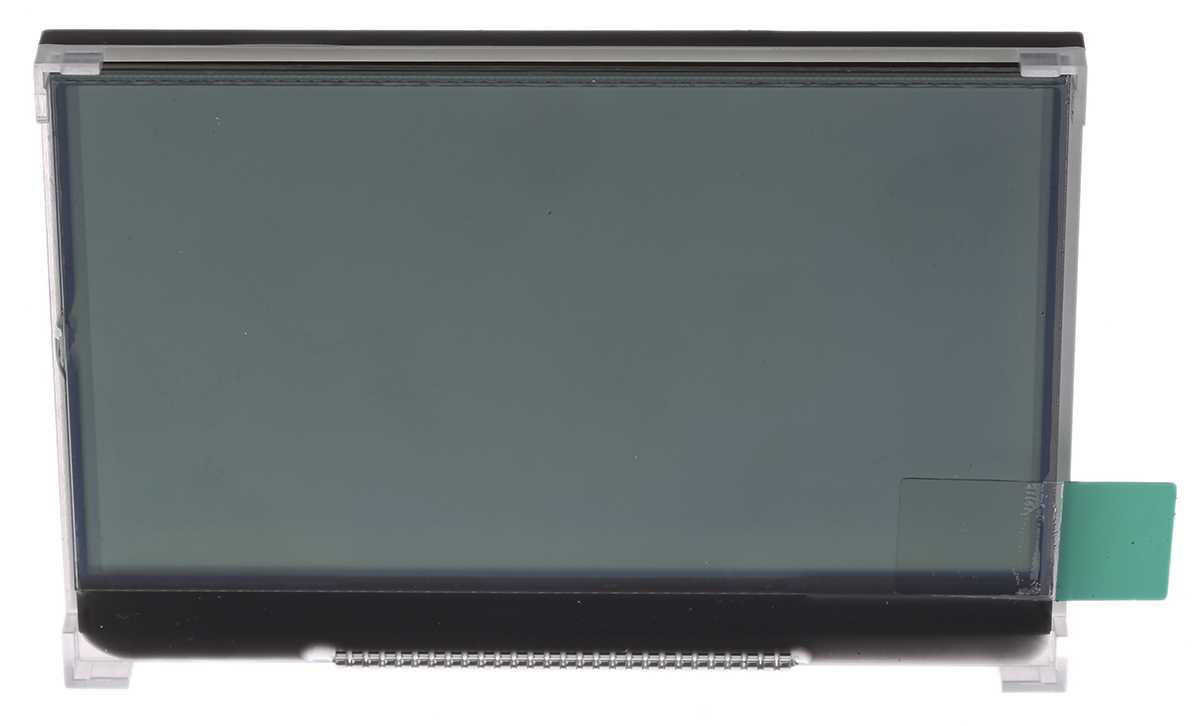 Displaytech 64128M FC BW-3 Graphic LCD Display, White on Black, Transflective