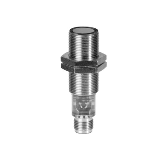 Baumer Ultrasonic Threaded Barrel Motion Sensor, M18, 1 m Detection 4-20 mA, 12 → 24 V dc