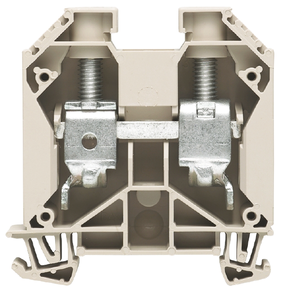 Weidmuller 1028800000 W Series Dark Beige, Single-Level, Screw Termination