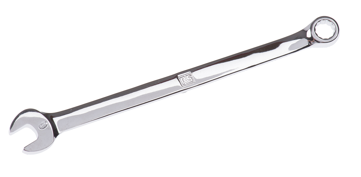 RS PRO Combination Spanner, 6mm, Metric, Double Ended