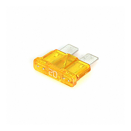 Eaton 20A Yellow Automotive Car Fuse, 32V dc No