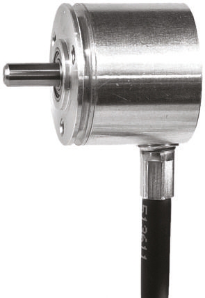 Baumer BTIV Series Optical Incremental Encoder, 1024 ppr, HTL/Push Pull Signal, Solid Type, 4mm Shaft