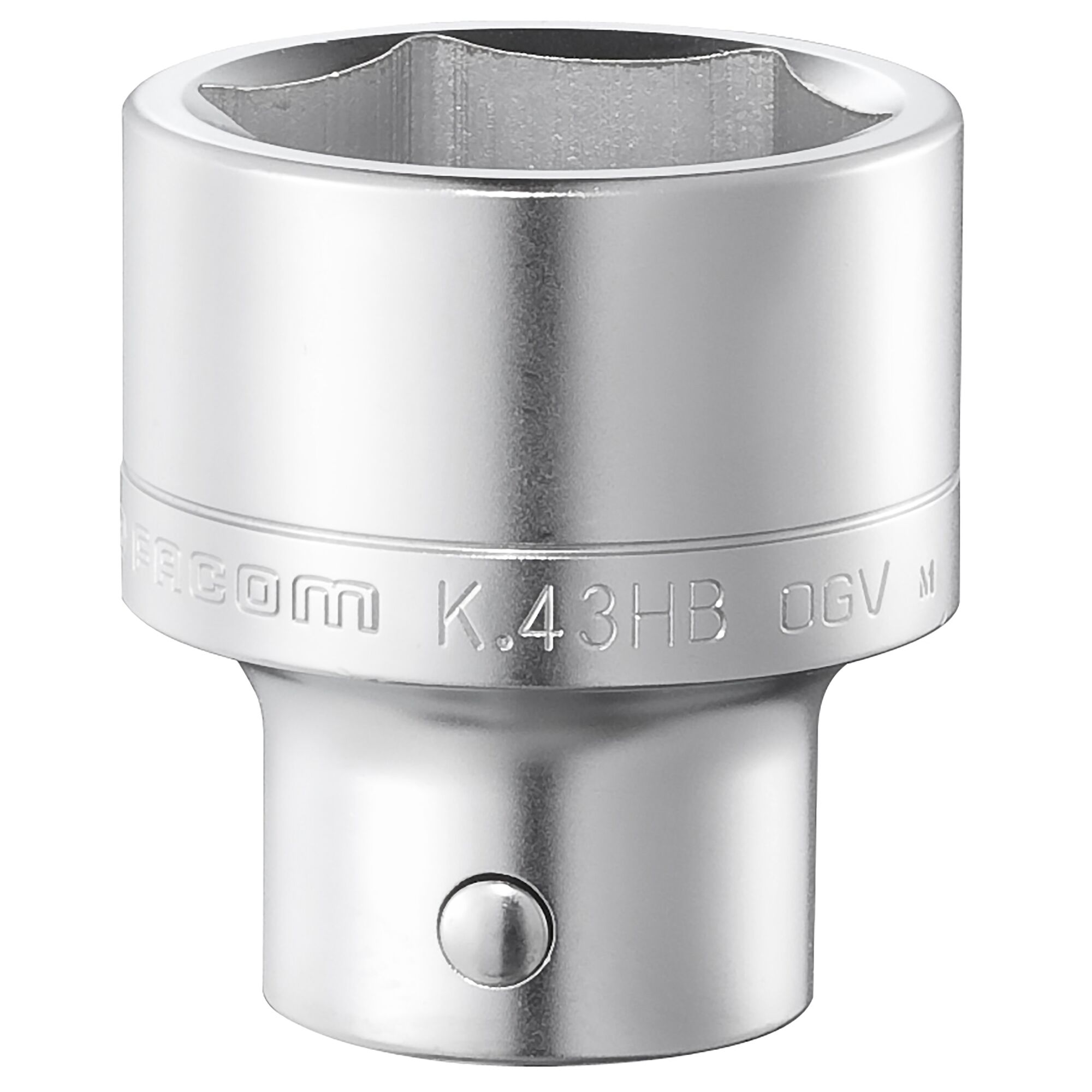 Facom 3/4 in Drive 35mm Standard Socket, 6 point, 59 mm Overall Length