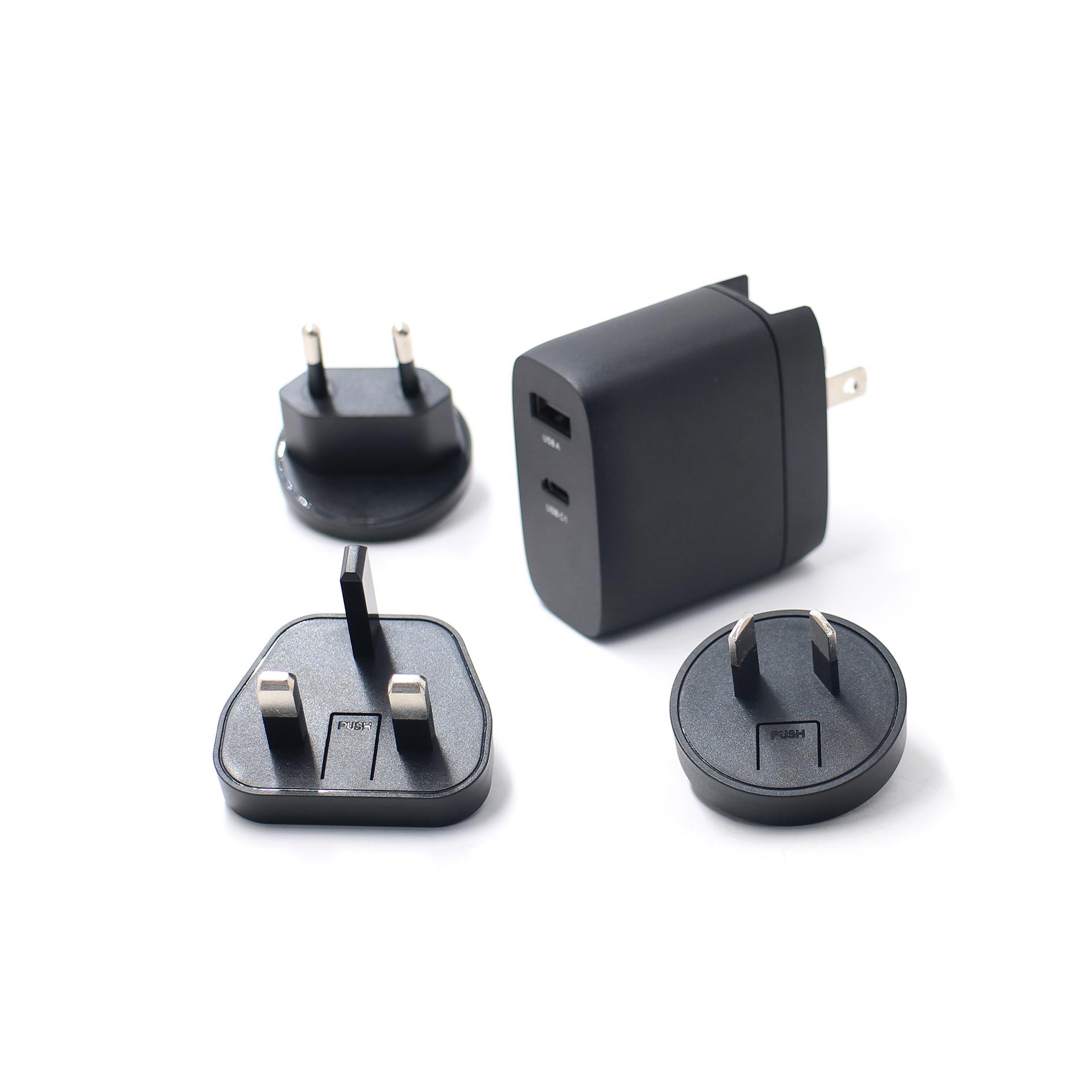 Okdo ROCK SBC Power Supply, Universal Plug, USB Type C, 2 A