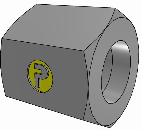 Parker UNF 1/2-20 to UNF 1/2-20, 5BMTXS
