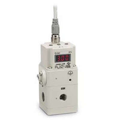 SMC G 3/8 Pneumatic Regulator - 0.01MPa to 3MPa, G 3/8, 5MPa max. input, ITVX2030-04F3N