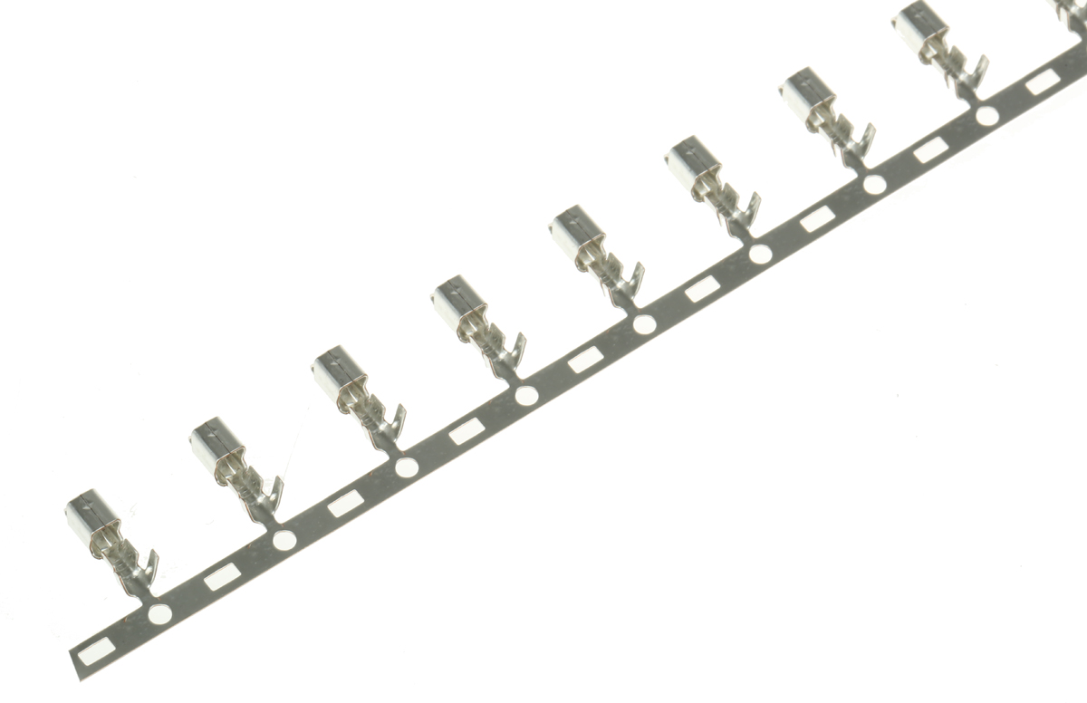 TE Connectivity Economy Power Series Female Crimp Terminal, 22AWG Min, 18AWG Max