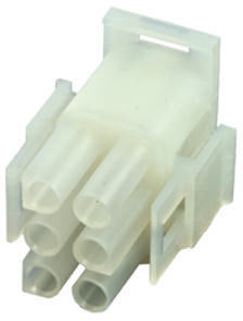 Molex, MLX Male Connector Housing, 2.1mm Pitch, 2 Way, 1 Row
