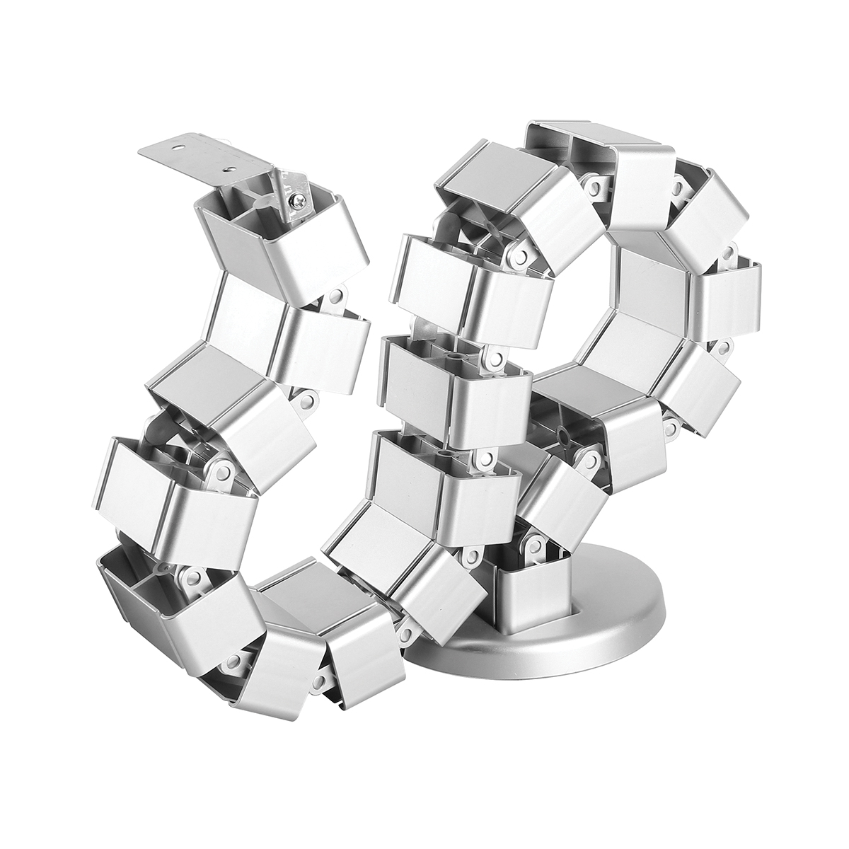 StarTech.com Plastic (Spool), Steel (Bracket) Silver Cable Sleeve, 129mm Diameter