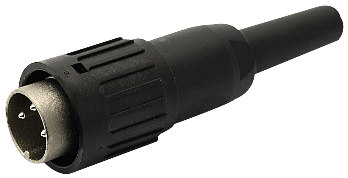 Amphenol Industrial, C 091 B 8 Pole M16 Din Plug, 5A, 100 V ac, Male, Cable Mount