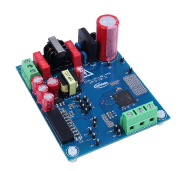 Infineon EVAL-M1-36-44A Microcontroller for IRSM836-044MA, EVAL-M1-101T for Fans, Hair Dryers, Pumps
