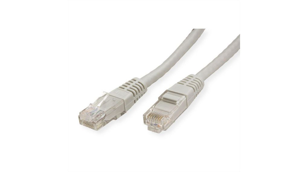 RNDRND 765, 7m Cat5e, Grey RJ45 to Male RJ45 Male, SF/UTP, Terminated PVC Sheath