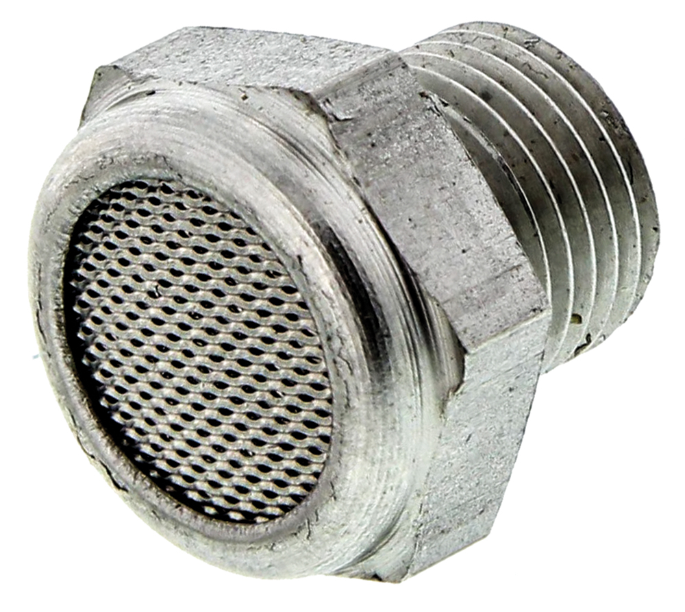 Legris 0682 Stainless Steel 12bar Pneumatic Silencer, Threaded, G 1/8 Male