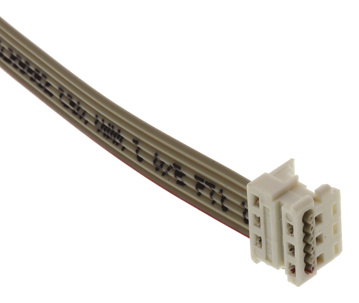 Molex Picoflex Series Flat Ribbon Cable, 6-Way, 1.27mm Pitch, 200mm Length, Picoflex IDC to Picoflex IDC