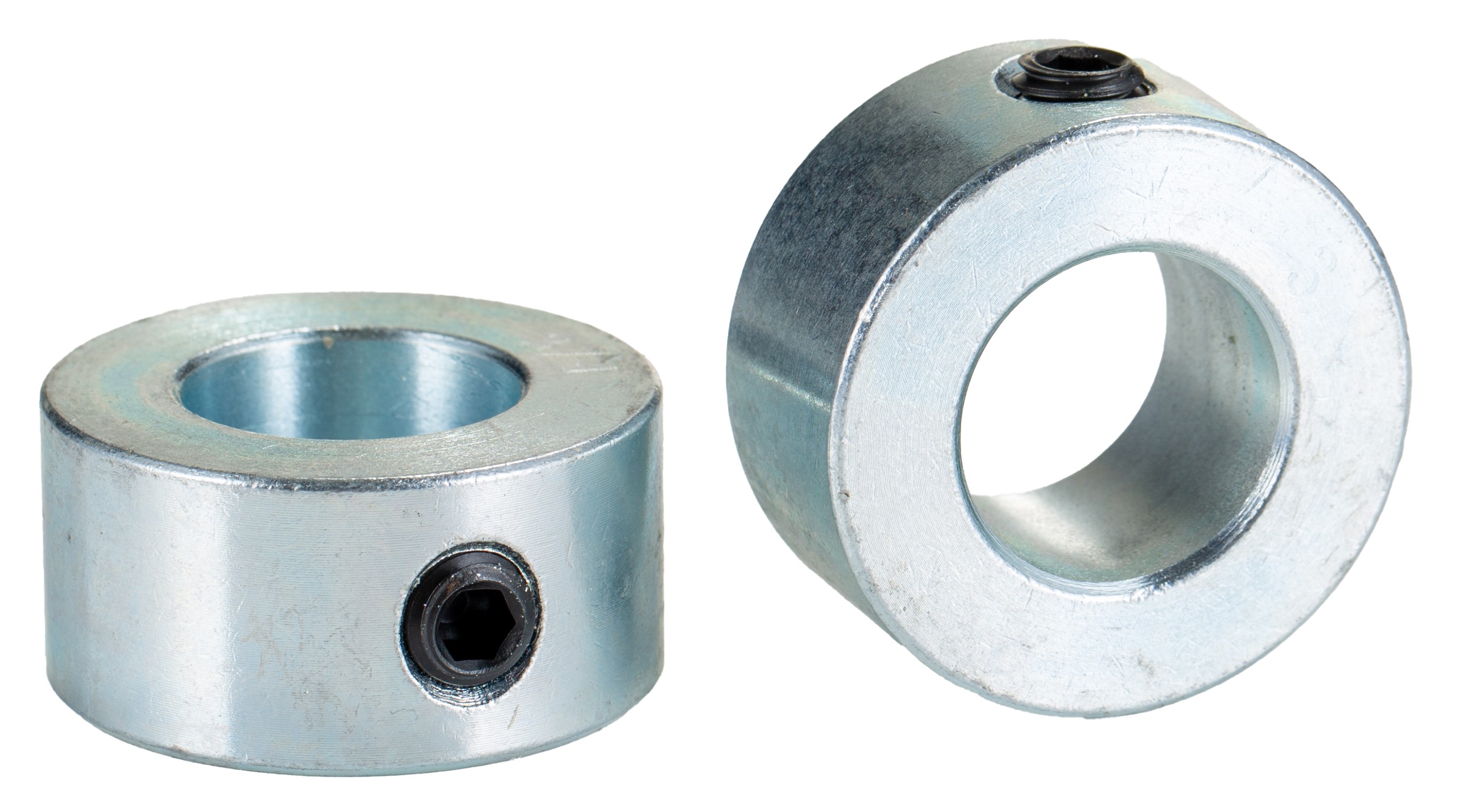 RS PRO Shaft Collar, One Piece, Set Screw, Bore 0.75in, OD 1.375, W 0.687in, Steel