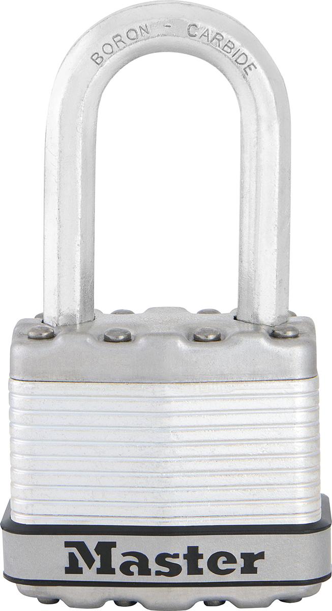 Master Lock Key Weatherproof Stainless Steel Padlock, 8mm Shackle, 48mm Body