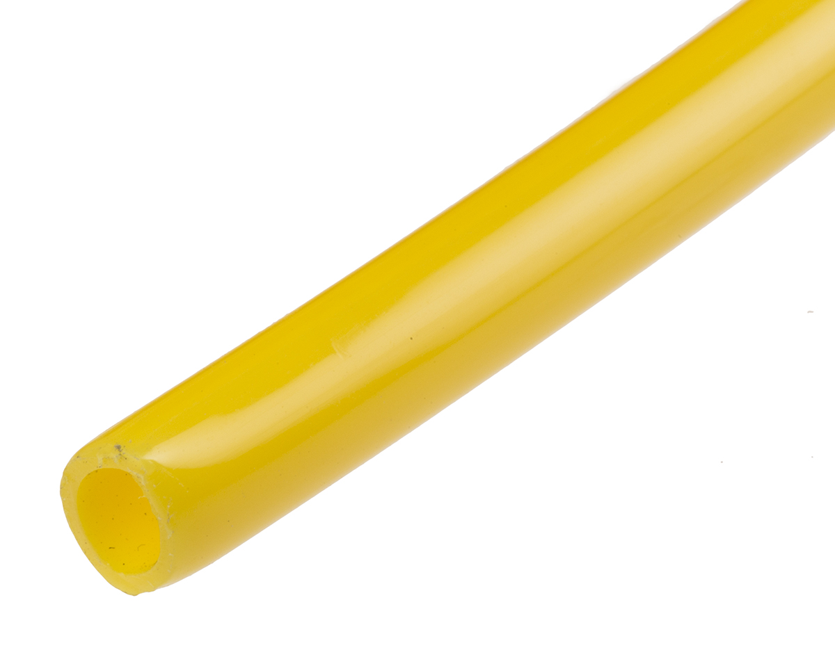 RS PRO Compressed Air Pipe Yellow Nylon 8mm x 30m NMF Series
