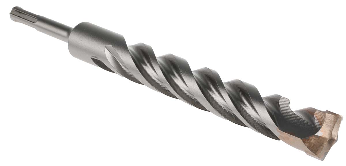 DeWALT DT96 Series Hardened Steel Body; Carbide Tipped SDS Plus Drill Bit for Masonry, 25mm Diameter, 250 mm Overall