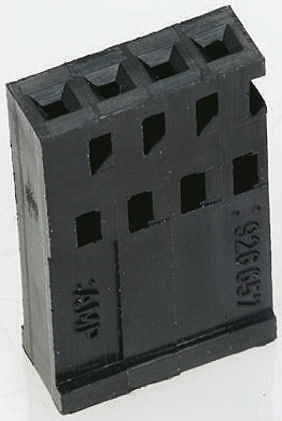 TE Connectivity, AMPMODU Female Connector Housing, 2.54mm Pitch, 2 Way, 1 Row