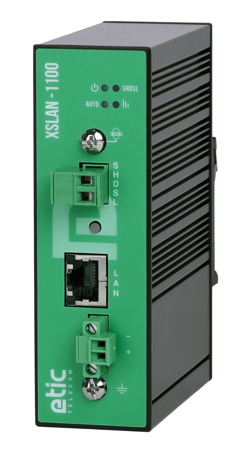 Etic XSLAN Series Ethernet Module for Use with SHDSL, SPE, Digital, Digital, 10 → 30 V dc