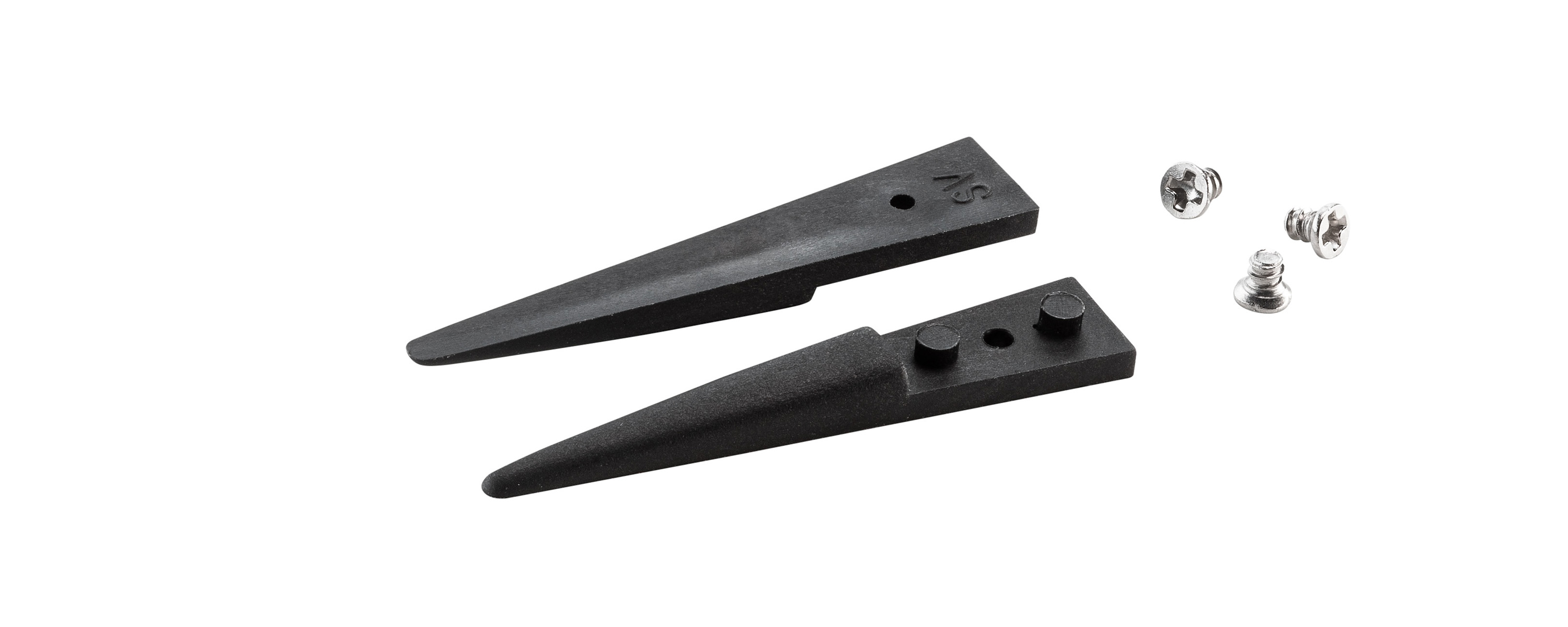 ideal-tek 40 mm, PVDF, Straight, ESD Tweezers