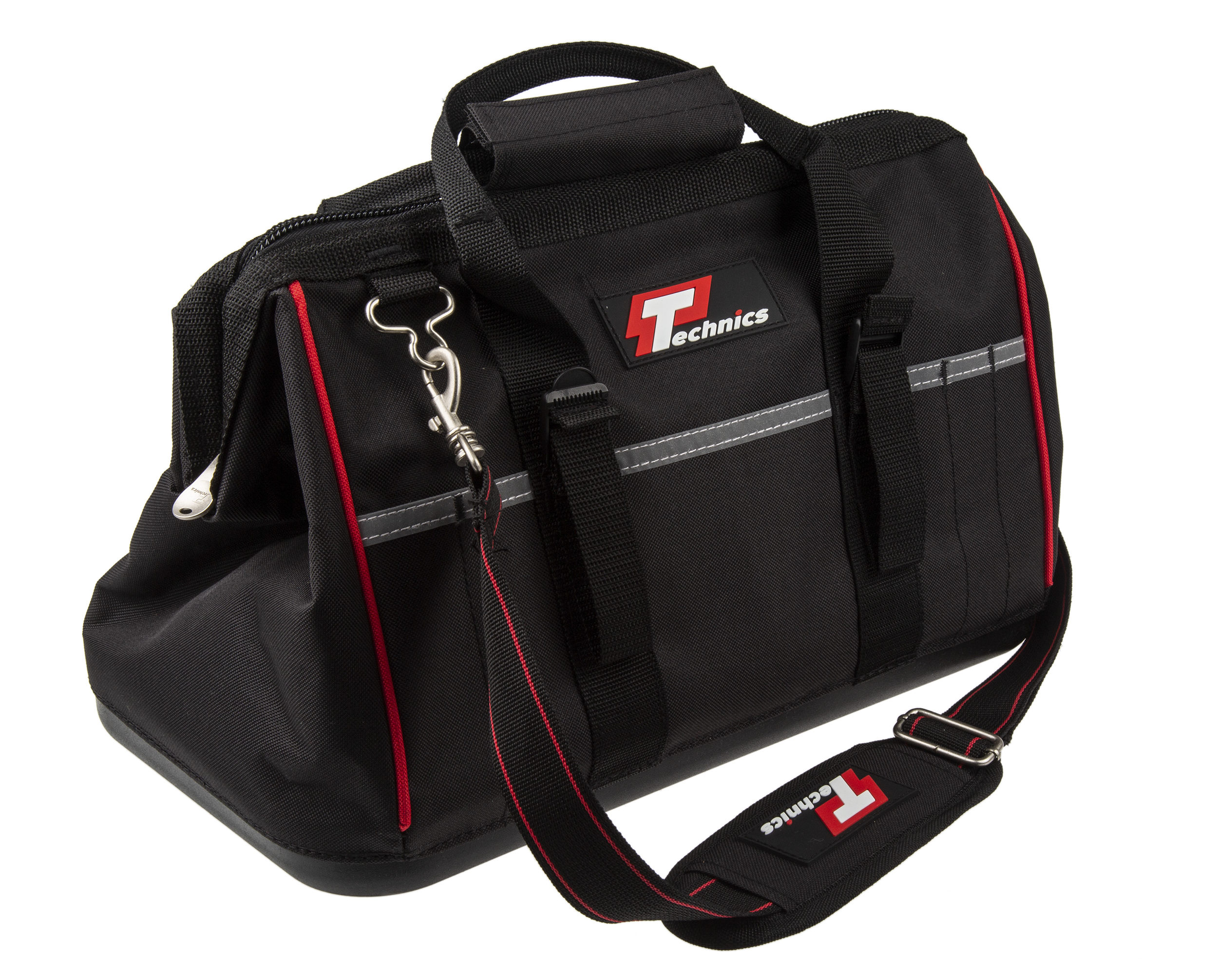 Technics Polyester Hard Bottom Bag with Shoulder Strap 415mm x 225mm x 290mm