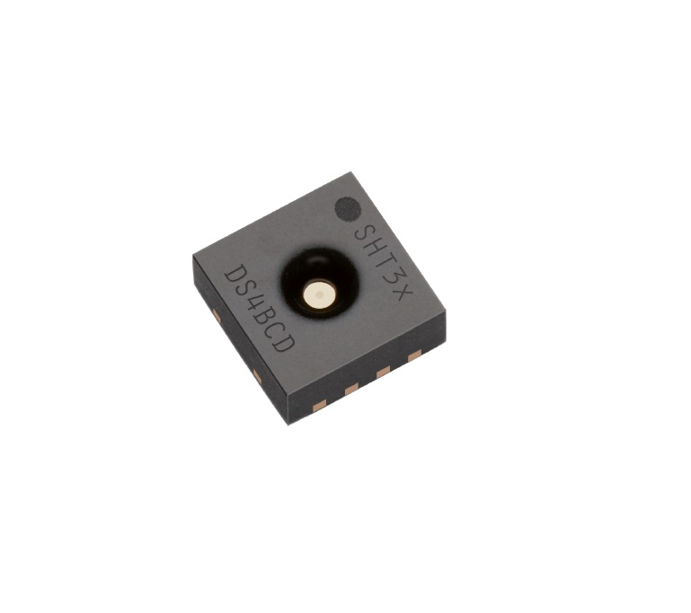 Sensirion Temperature & Humidity Sensor, Digital Output, Surface Mount, Serial-I2C, ±0.3 °C, ±2%RH, 8 Pins