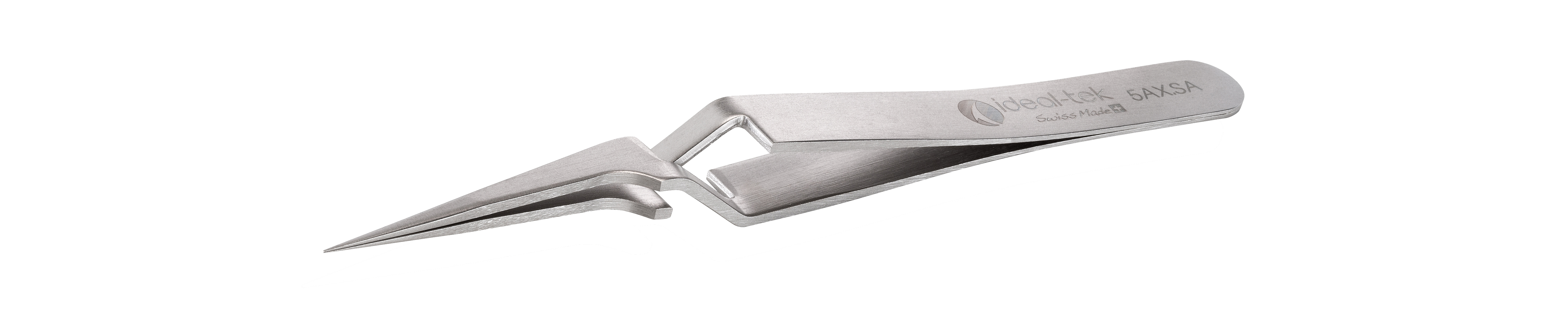 ideal-tek 115 mm, Stainless Steel, Straight, Tweezers