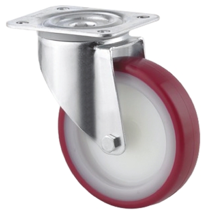 Tente Swivel Castor Wheel, 350kg Capacity, 160mm Wheel