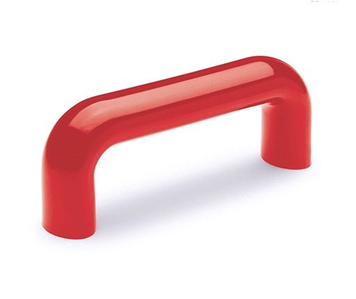 Elesa Gloss Red PA Handle 20 mm Height, 54mm Width, 138mm Length