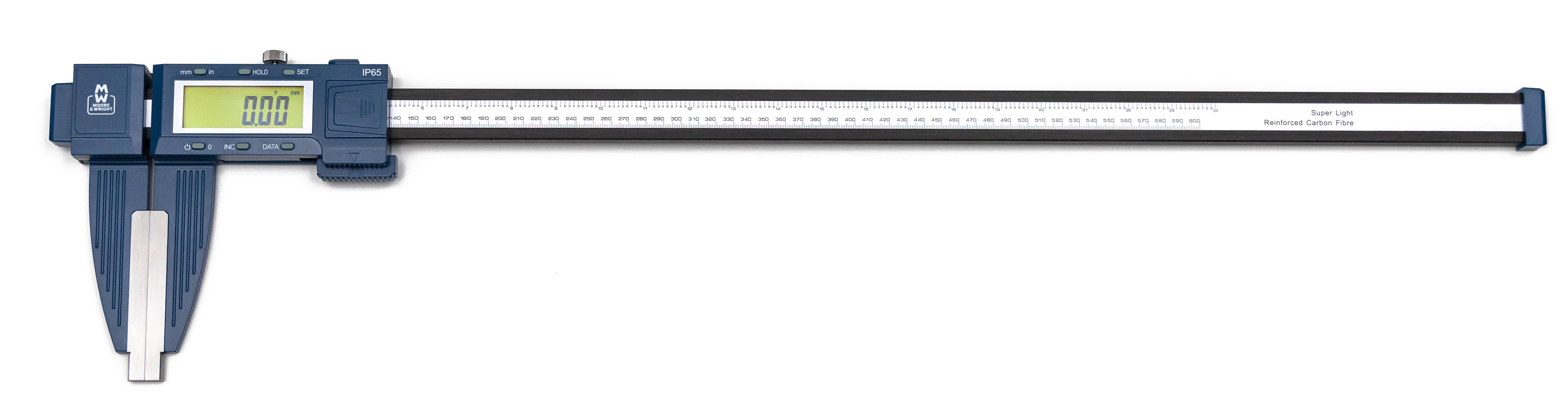 Moore & Wright 600mm Digital Caliper Caliper 0.01 Resolution, Imperial, Metric