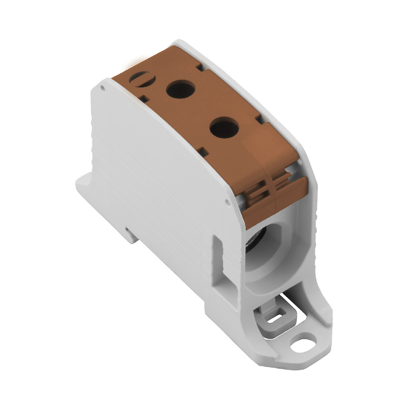 Weidmüller WPD Series Brown, 95mm², 1-Level, Screw Termination, ATEX, IECEx