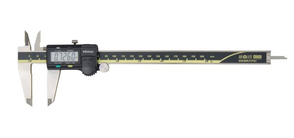 Mitutoyo 200mm, 8in Digital Caliper 0.01 mm Resolution, Imperial, Metric