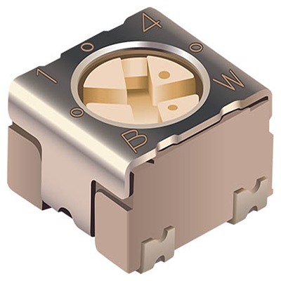 SMD Trimmer Potentiometer 0.25W Top Adjust Bourns, PVG3