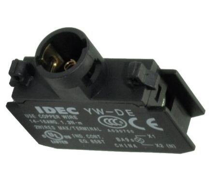 Idec YW Series Contact Block, 1CO