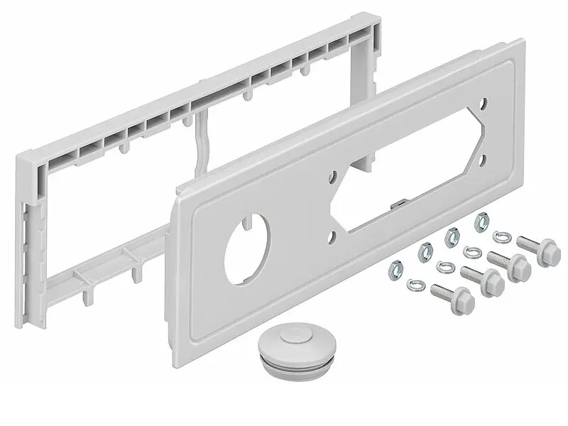 Spelsberg AK3 Series Flange for Use with Small Distribution Boards, 79.9 x 266.2 x 40mm