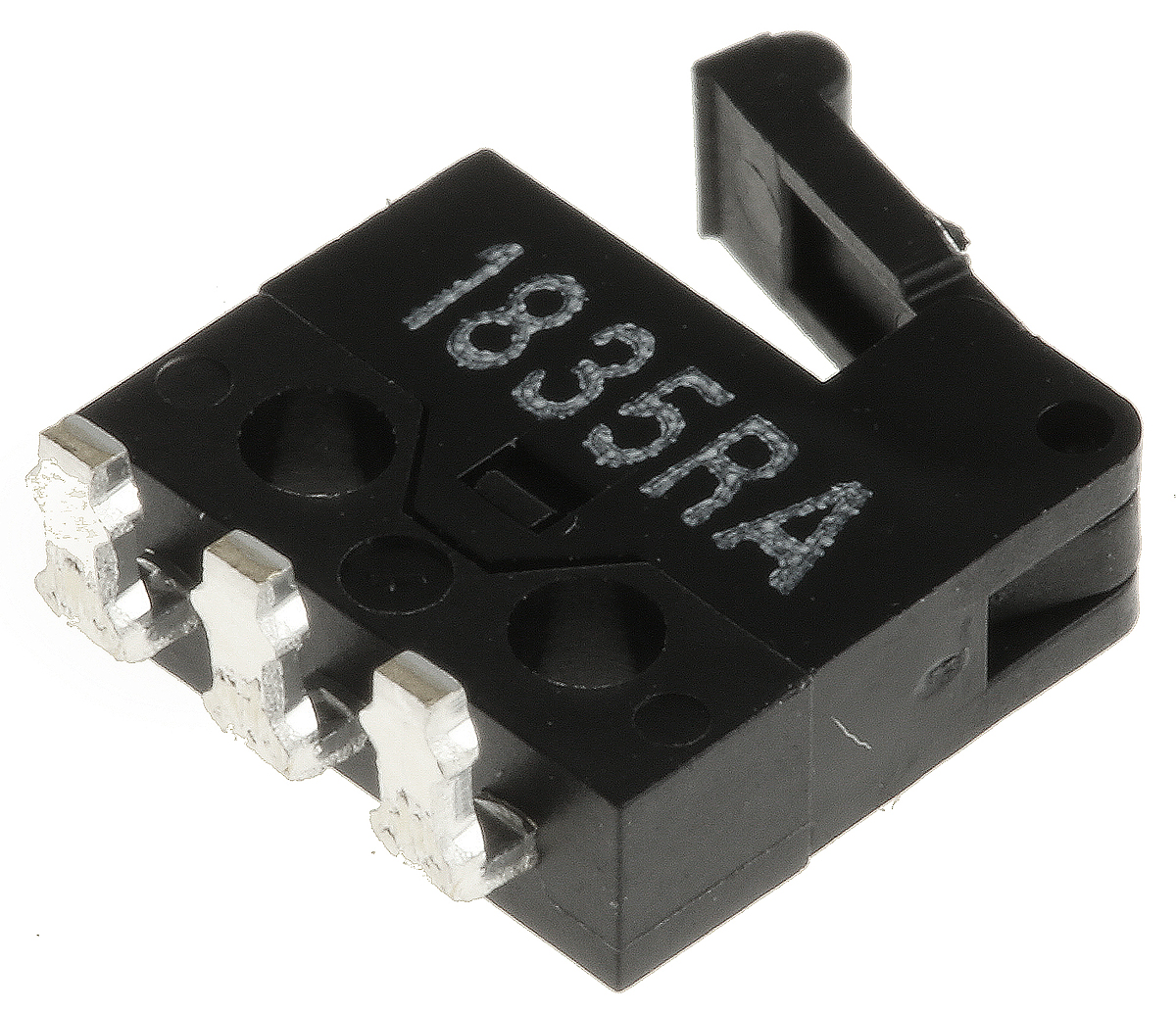 Omron Lever Micro Switch, Through Hole Terminal, 500 mA @ 30 V dc, SPDT, IP40