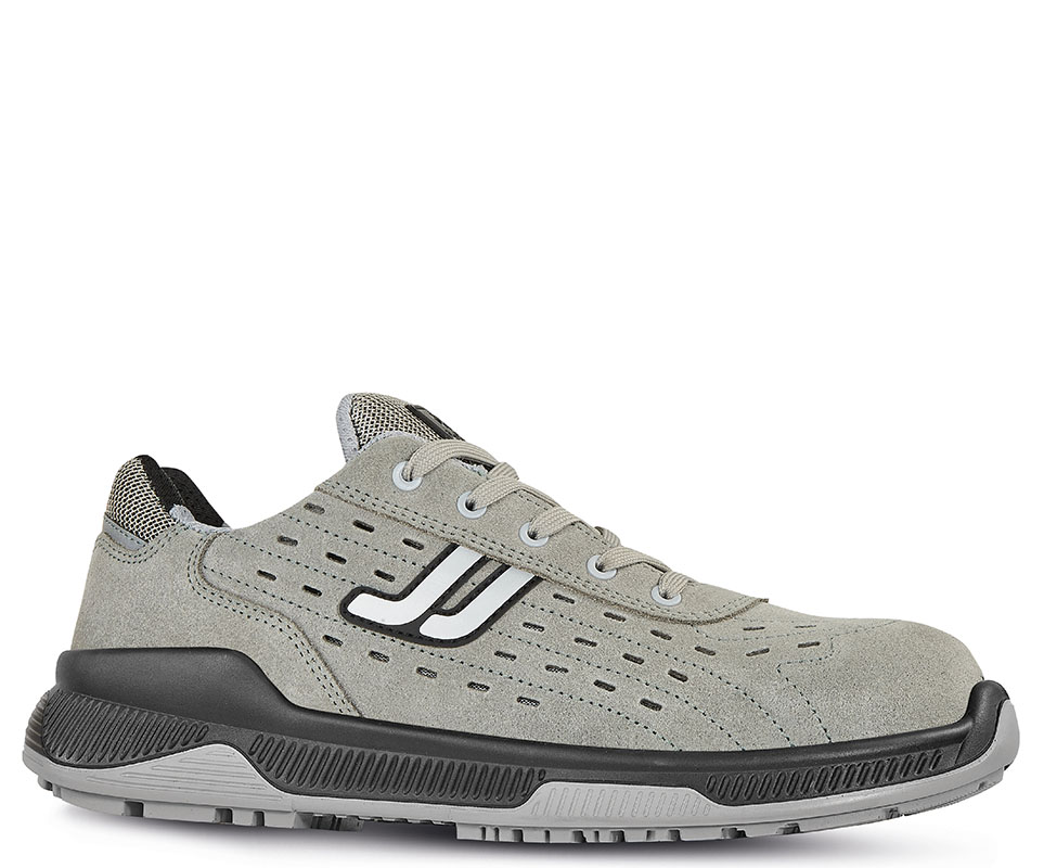 Jallatte JALLEAN JI266 Unisex Black, Grey Composite Toe Capped Safety Trainers, UK 10.5, EU 45