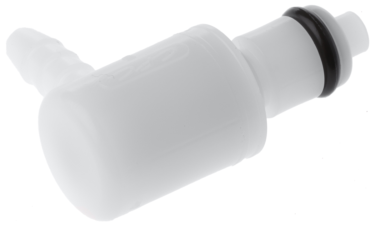 Colder Products Hose Connector, Elbow Hose Tail Coupling 1/8in ID, 8.3 bar