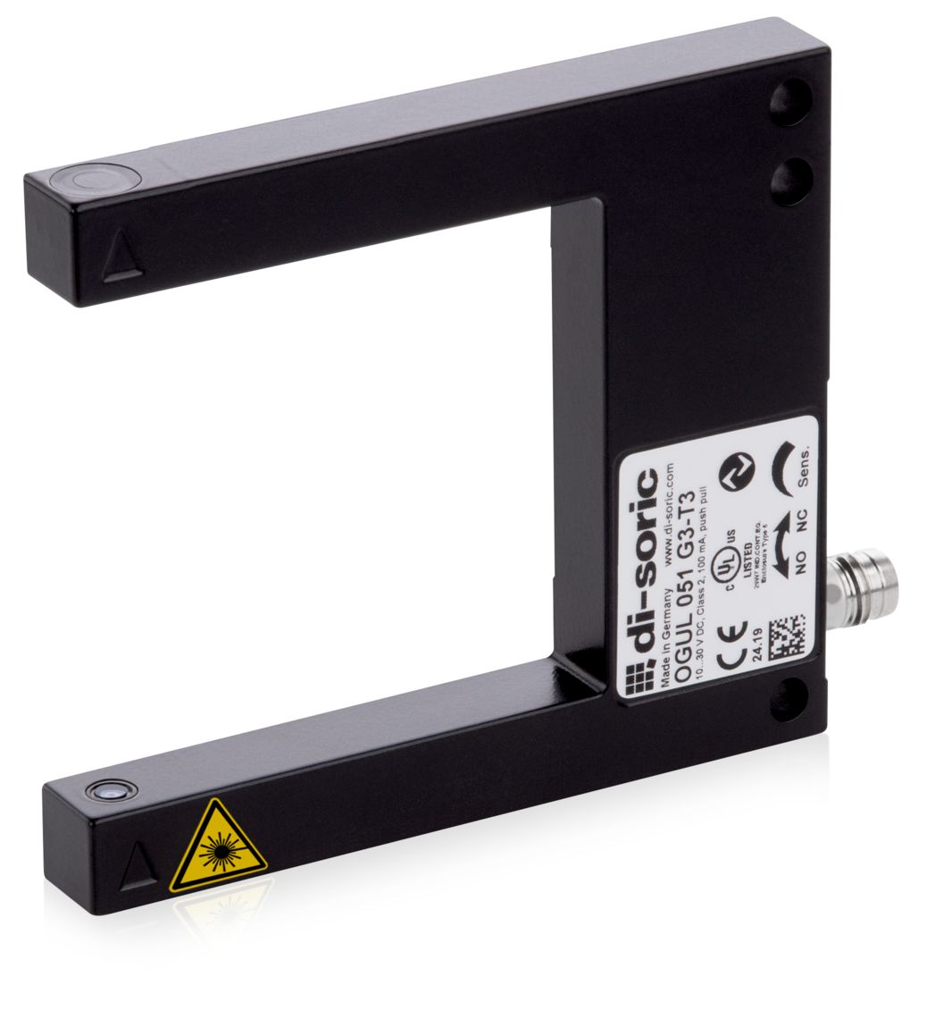 Di-Soric Optical Photoelectric Sensor, Fork Sensor, 50 mm Detection Range IO-LINK