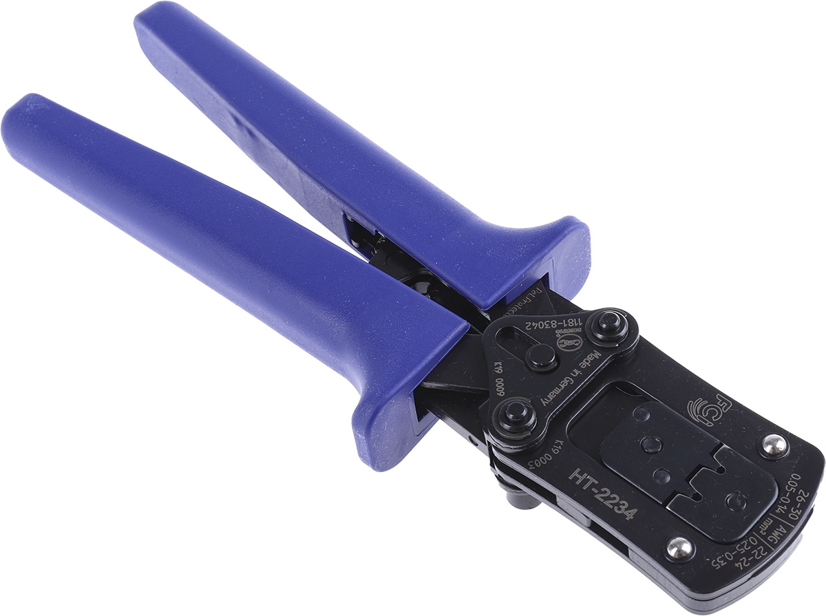 Amphenol Communications Solutions Hand Ratcheting Crimp Tool for DUBOX 76357-x01LF Contacts