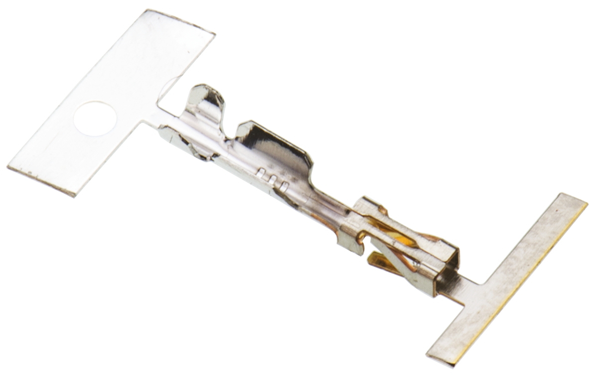 TE Connectivity AMPMODU MOD IV Series Female Crimp Terminal, 24AWG Min, 20AWG Max