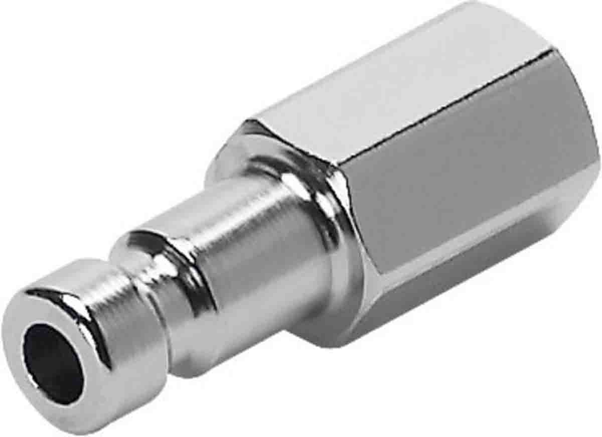 Festo Female Pneumatic Quick Connect Coupling, M5 Threaded