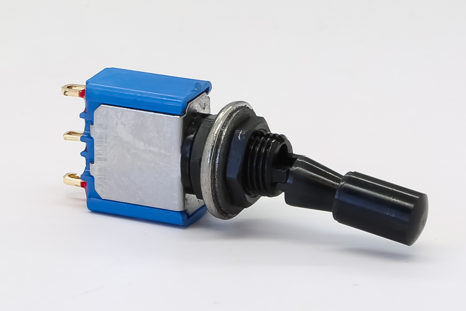 APEM Toggle Switch, Panel Mount, On-On, SPDT, Solder Lug Terminal, 30V dc