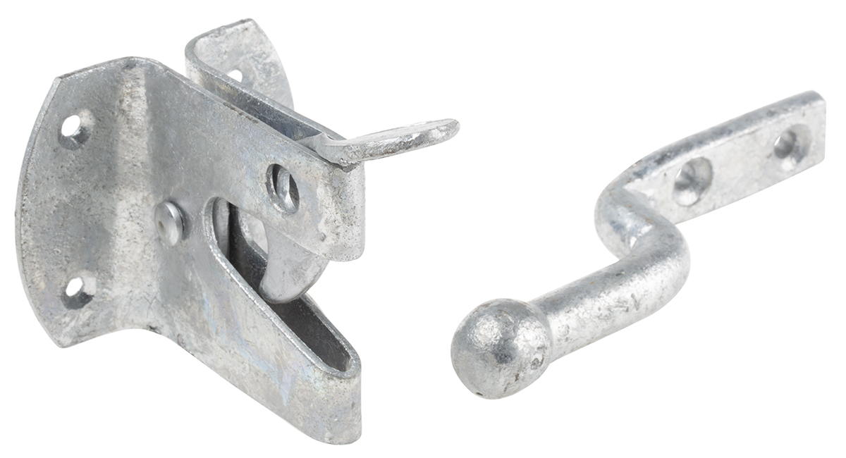 RS PRO Steel Gate Latch, 56 x 63 x 60mm