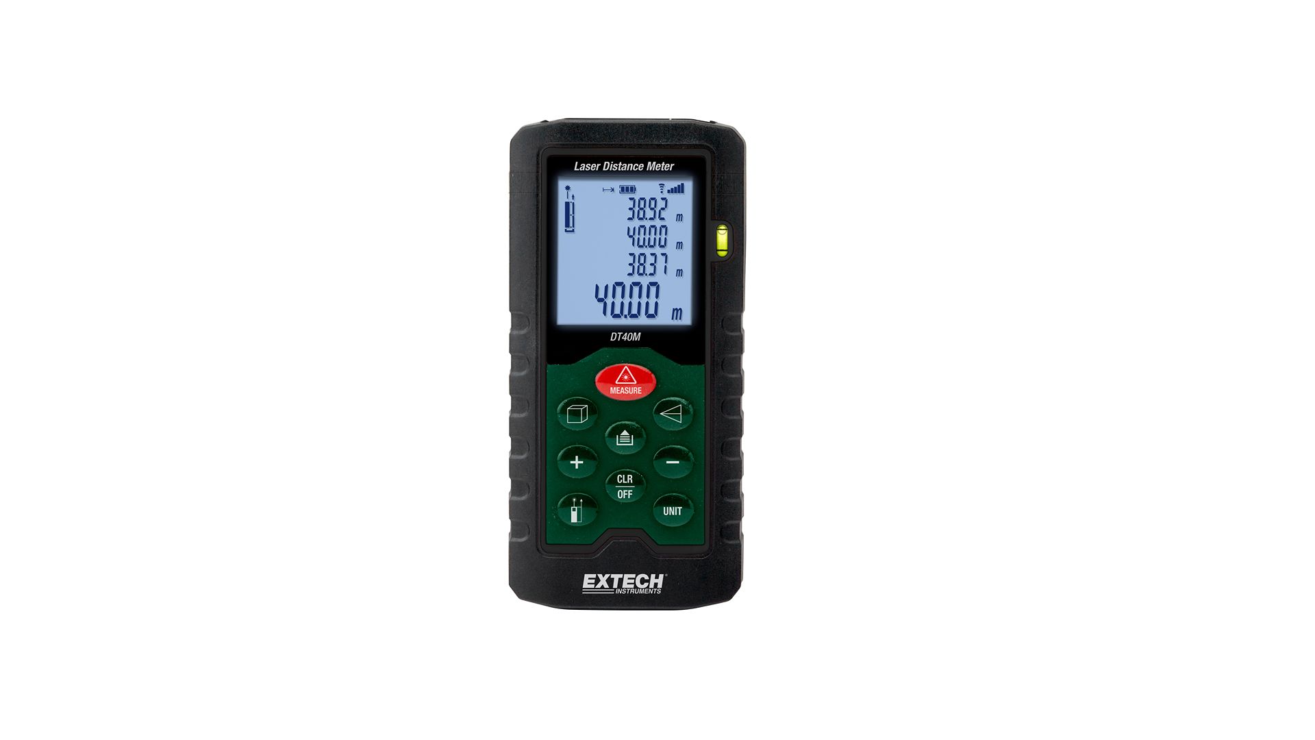 Extech DT40M Laser Measure, 40m Range, ±0.08 Accuracy